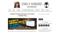 Desktop Screenshot of emilyhibard.com